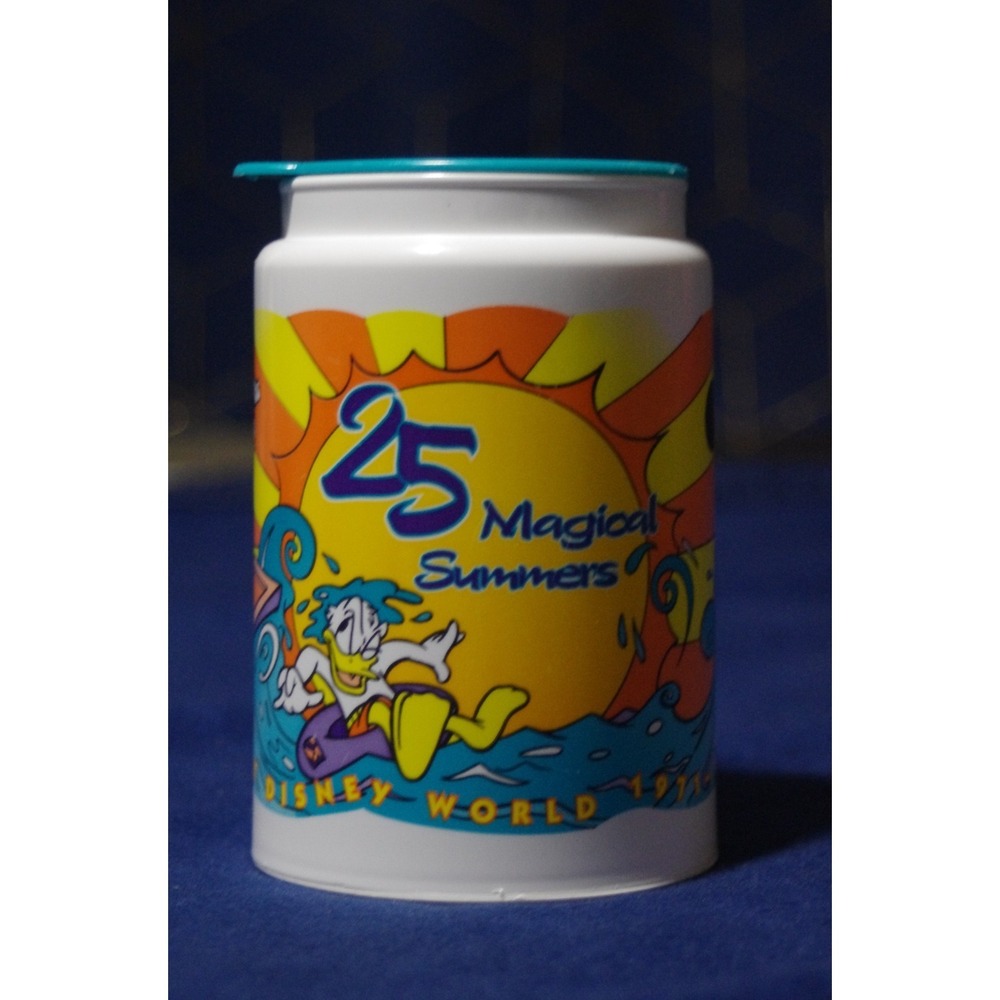 Vintage Walt Disney World 25 Magical Summers- Mickey, Donald, Goofy Cup - Picture 1 of 16